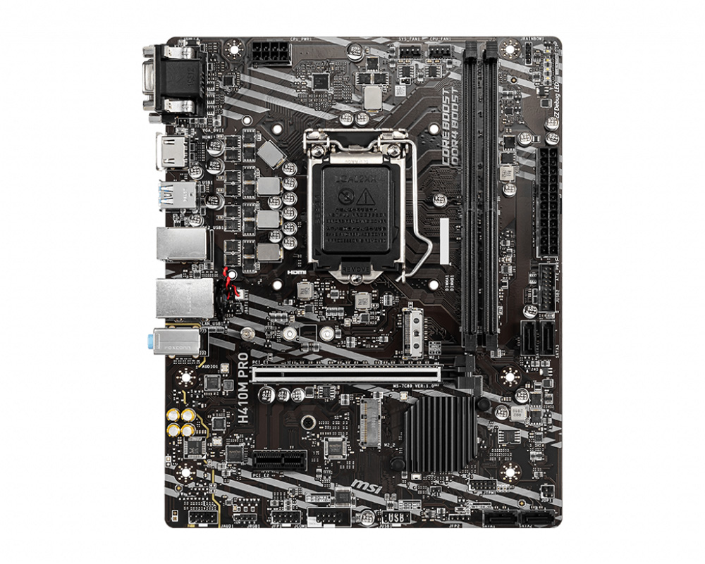 Review Mainboard Msi H410m – Pro01