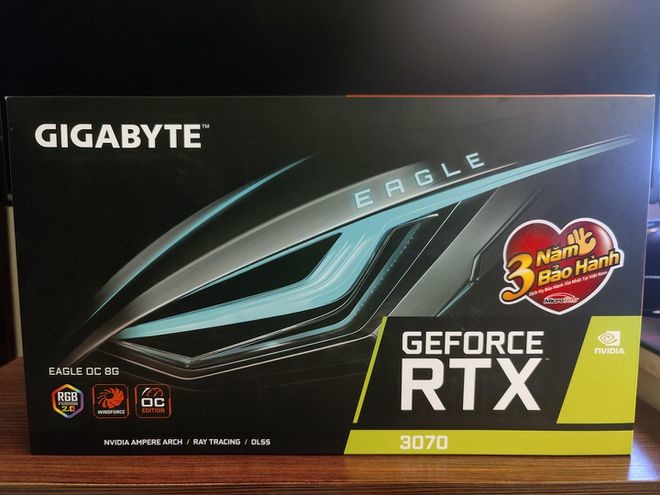 Gigabyte Nvidia RTX 3070 Eagle OC – Lựa chọn hấp dẫn cho trải nghiệm game 2K