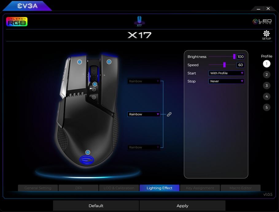 Evga X17 Gaming Mouse12