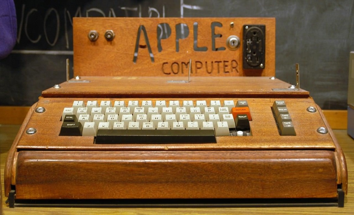 Apple 1 wooden