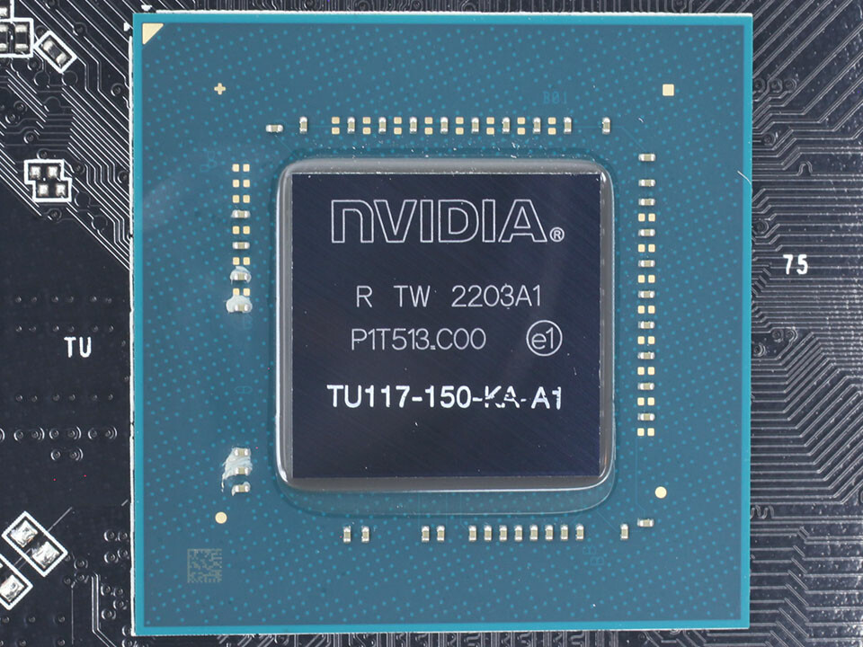 NVIDIA TU117 150 GPU