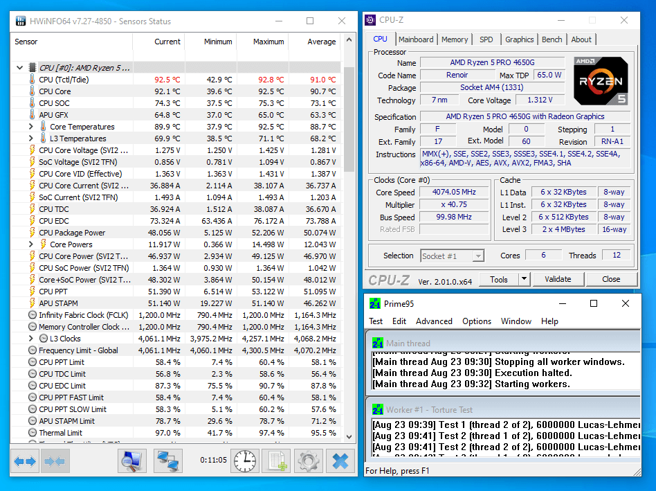 Đánh giá cấu hình AMD Ryzen 5 4650G 7