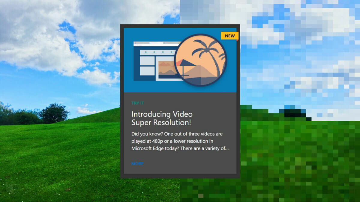 Microsoft EDGE Video Super Resolution