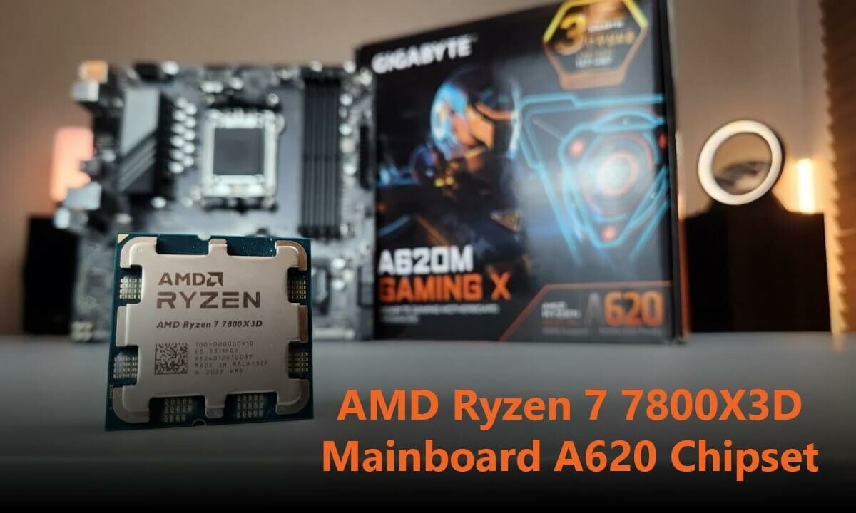 AMD RYZEN 7800X3D chipset A620