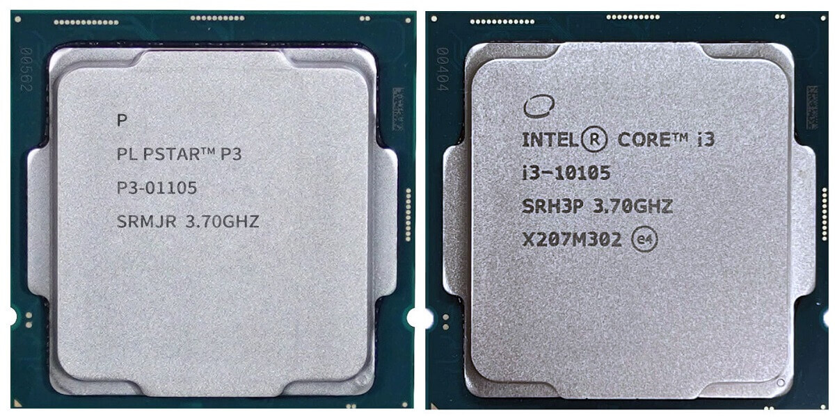 INTEL Core I3 VS POWERSTAR P3 CPU