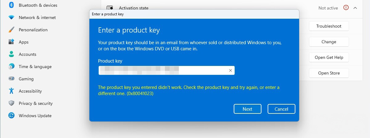 Microsoft chặn kích hoạt windows 11