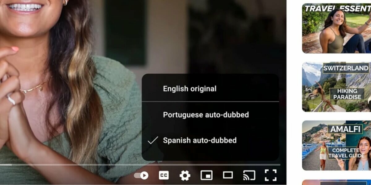 YouTube hỗ trợ nhà sáng tạo lồng tiếng bằng AI