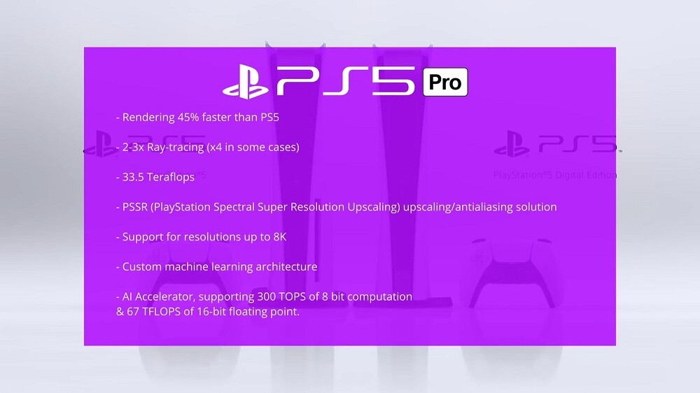 PlayStation 5 Pro info