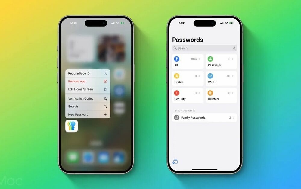 ios 18 passwords app