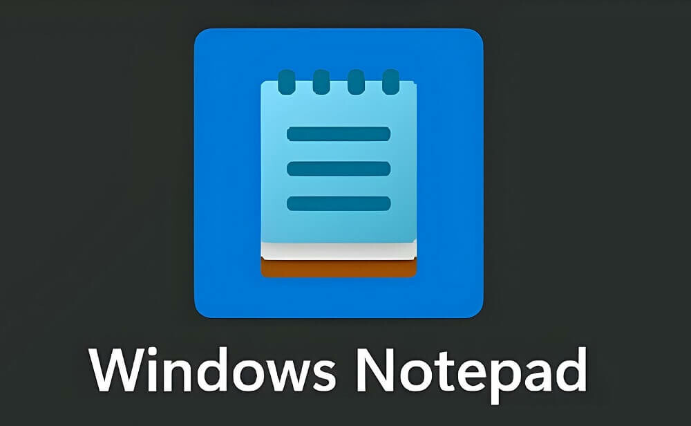 windows notepad