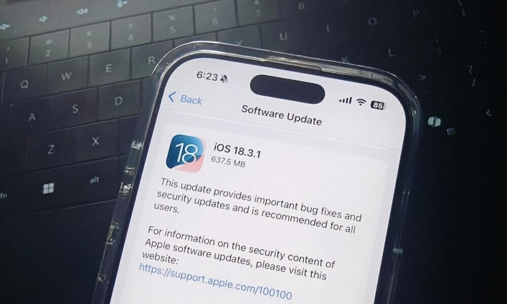 iOS 18.3.1 release