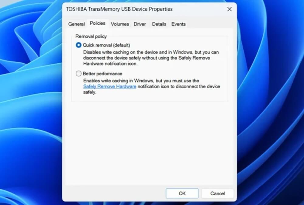 Hai chính sách quản lý USB hiện có trên Windows