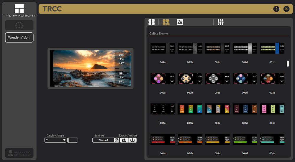 Thermalright Wonder Vision 360 UB ARGB BLACK - AIO CPU Cooler