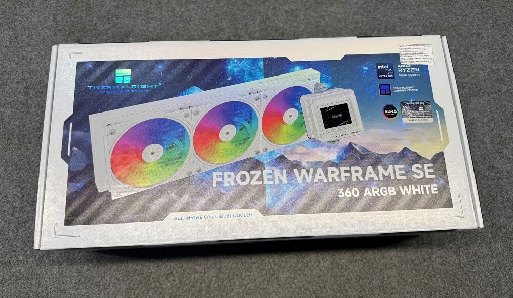 Review Thermalright Frozen Warframe 360 SE White ARGB - H1