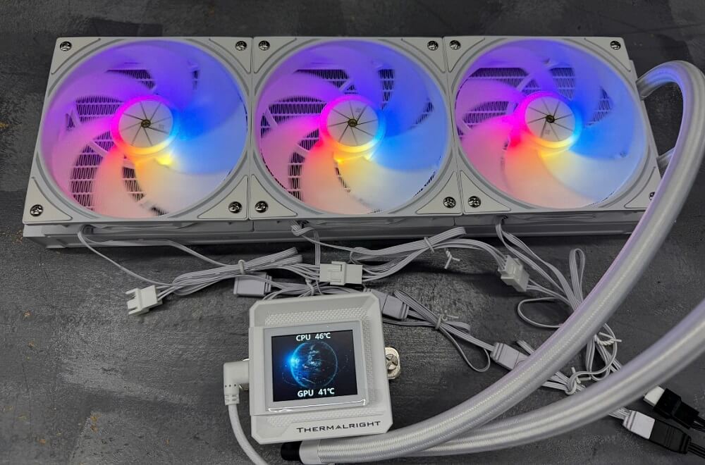 Review Thermalright Frozen Warframe 360 SE White ARGB - H2