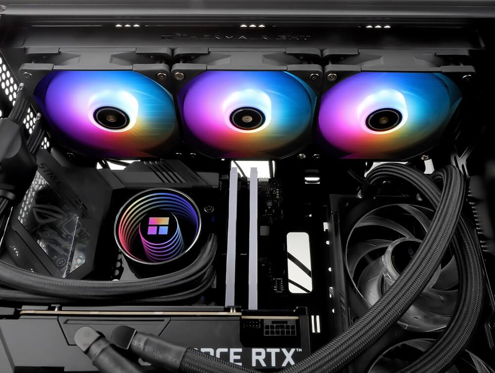 Thermalright Frozen Notte 360 BLACK ARGB V2- AIO CPU Cooler
