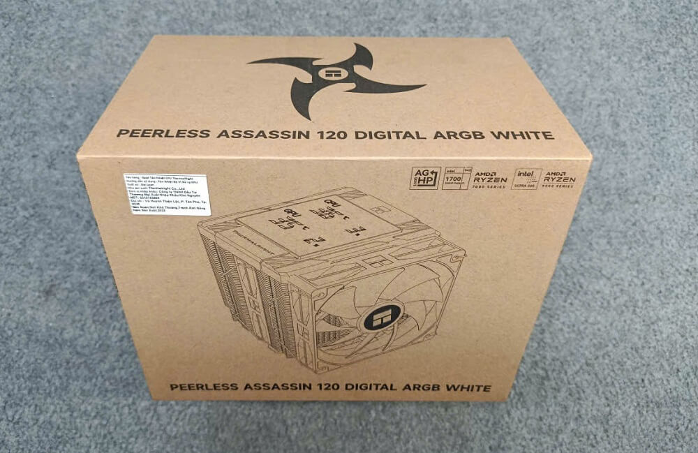 Review Thermalright Peerless Assassin 120 Digital ARGB WHITE - H1