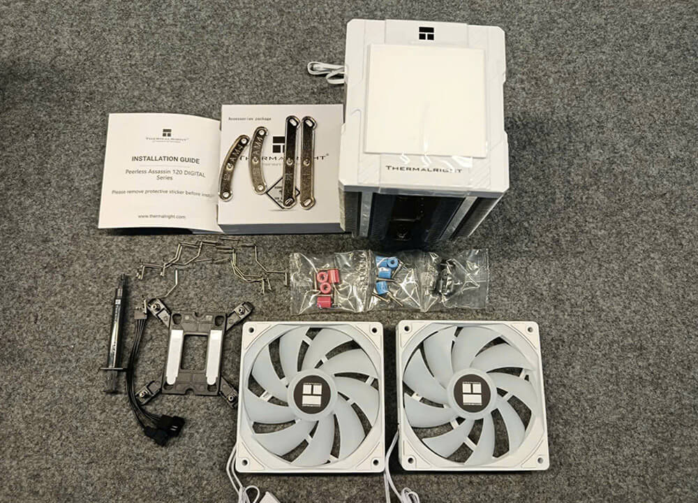 Review Thermalright Peerless Assassin 120 Digital ARGB WHITE - H3