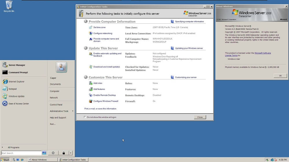 Windows Server 2008 và 2008 R2