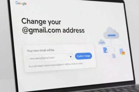 Google thử nghiệm cho người dùng đổi địa chỉ Gmail