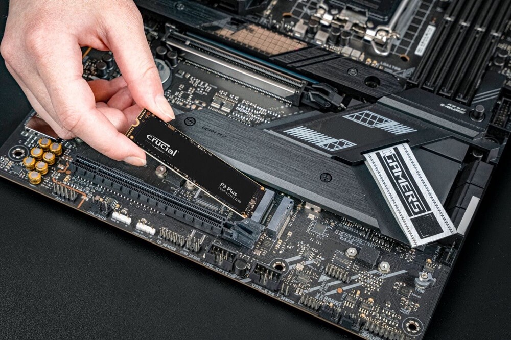 cài đặt ssd trên mainboard