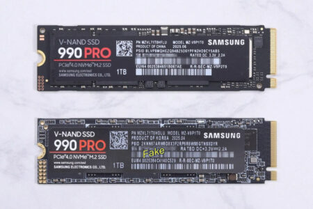 SSD cao cấp của Samsung bị làm giả