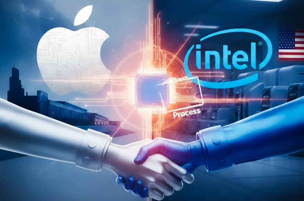 Intel và Apple hợp tác sản xuất chip