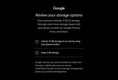 Google ‘siết’ dung lượng miễn phí Gmail còn 5 GB