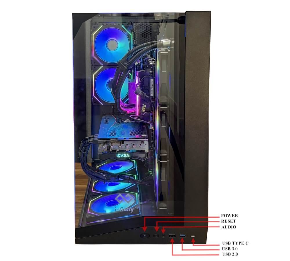 Reivew Case Shika H1 Infinity Shika - Mid Tower Case