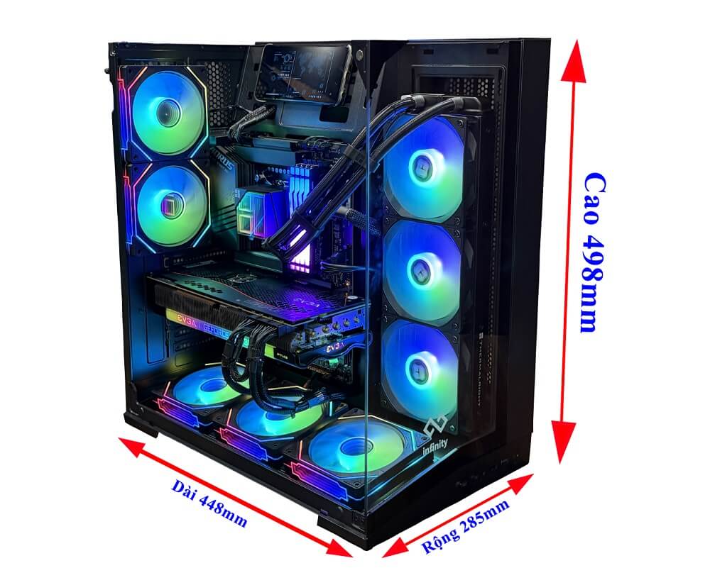 Reivew Case Shika H2 Infinity Shika - Mid Tower Case
