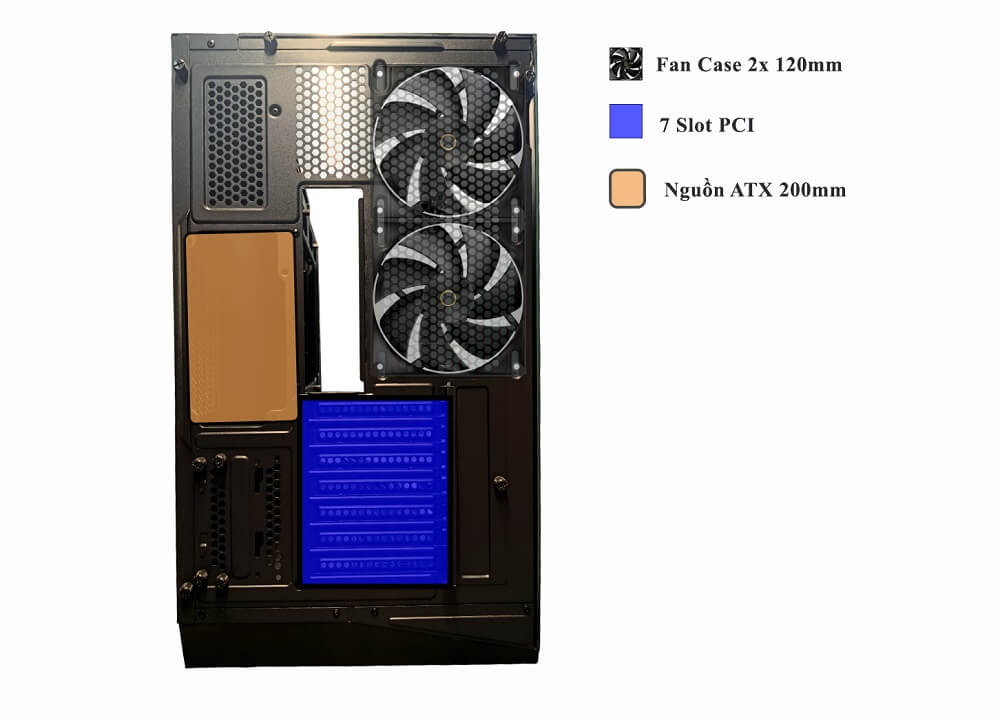 Reivew Case Shika H4 Infinity Shika - Mid Tower Case