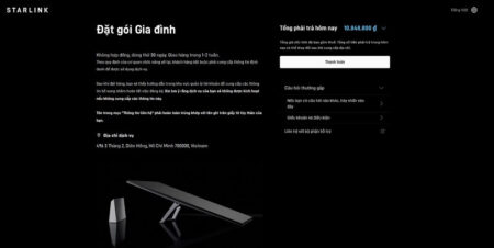 Starlink chính thức bán Internet vệ tinh tại Việt Nam, giá từ 1,13 triệu đồng mỗi tháng