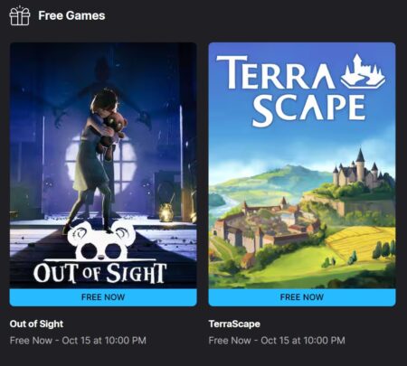 Epic Games Store tặng miễn phí hai trò chơi hấp dẫn đến ngày 15.10