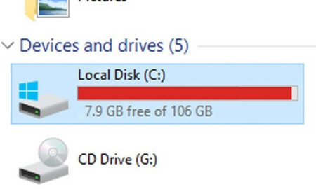 Vì sao ổ C trên máy tính Windows liên tục đầy và cách khắc phục