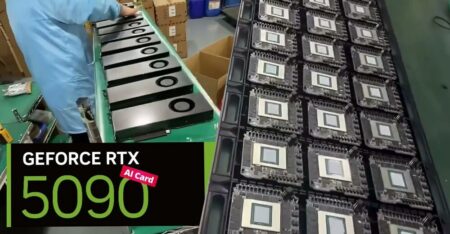 Hàng trăm RTX 5090 bị tháo lấy chip để chế tạo GPU máy chủ AI tại Trung Quốc