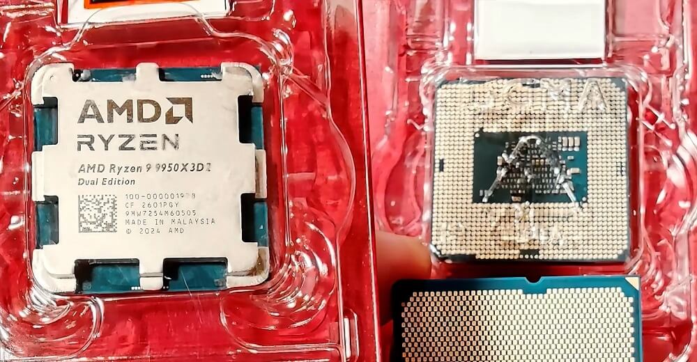 Ryzen 9 9950X3D2 bị tráo ruột banner